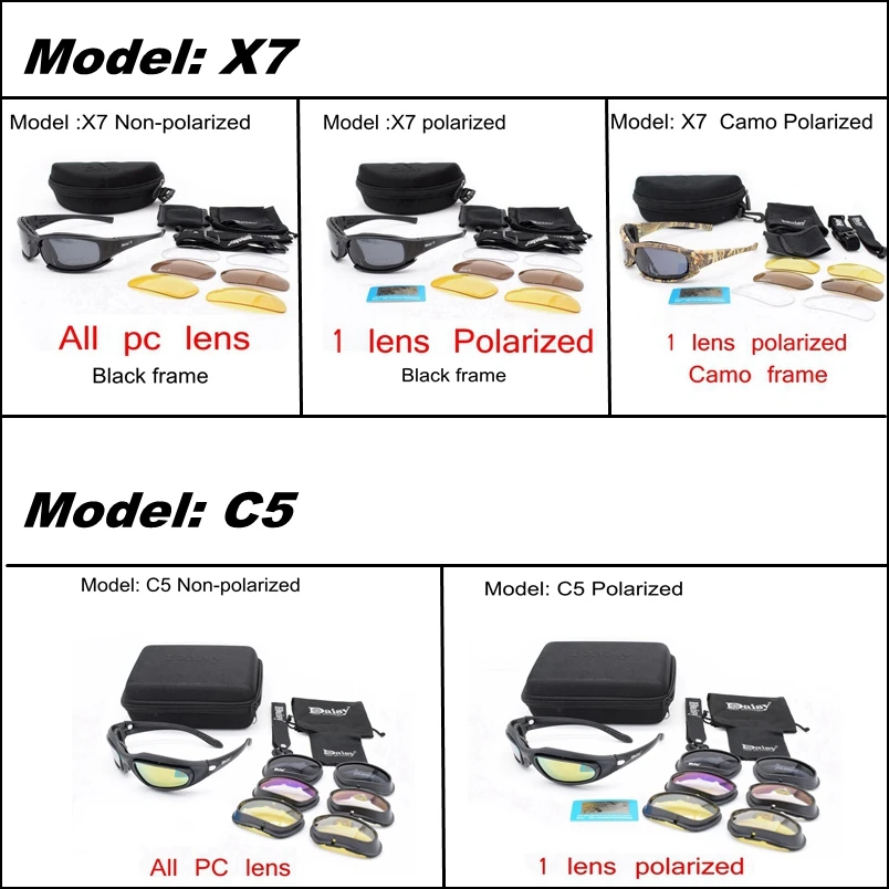 Daisy Glasses Polarized Sports Men Sunglasses Mountain Bike Bicycle Riding UV Protect Cycling Glasses