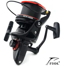 KCN10000 Рыбная ловля на расстоянии колеса 12+ 1 BB безрукавка передаточное число 4,6: 1 морская Рыболовная катушка длинная катушка Рыболовная Снасть