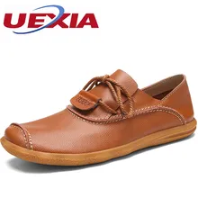 Men’s Leather Casual Flats Shoes Handmade Designer Walking Shoe Mens Fashion Slip-on Loafer Zapatos Hombres Sapatos Chaussure