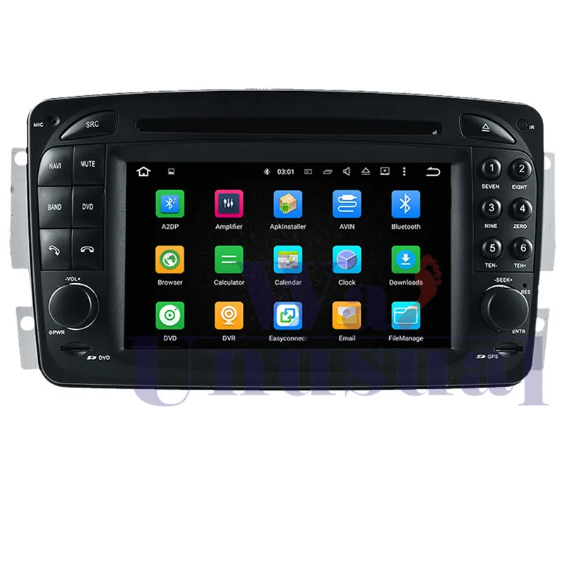 WANUSUAL Android 8 0 gps навигации для Benz Vaneo 2002 2005 виано 2004 2011 Вито 2006 C W203 (2000 2005) CLK C209 W209
