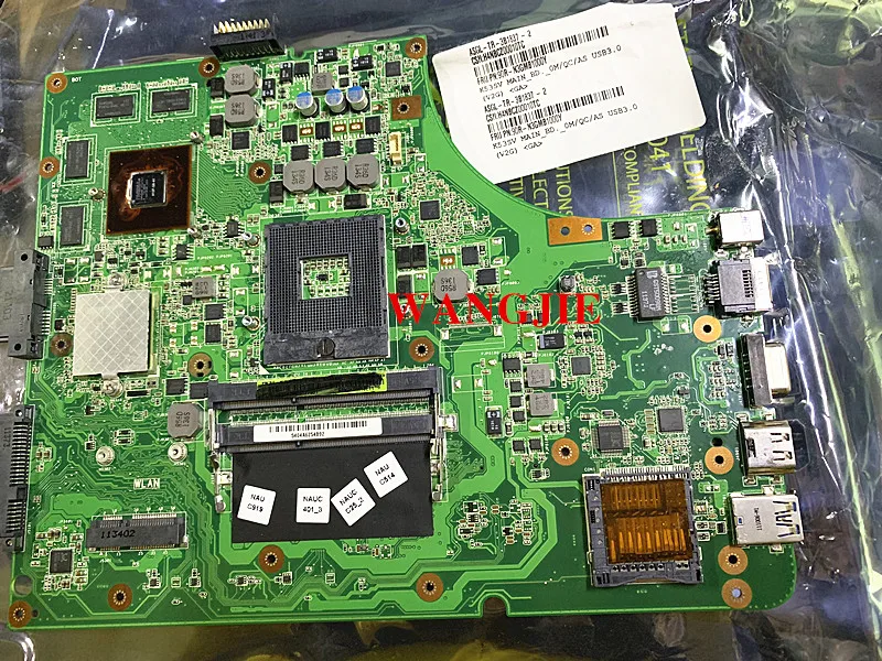 Для Asus A53S X53S P53S K53S K53SV K53SJ REV: 3,1 USB 3,0 Материнская плата ноутбука HM65 Протестировано