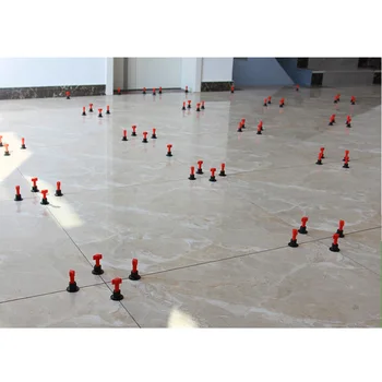 

Tile Leveling System Kit with T-type Tiles Ceramics Leveler Wrench Type 1