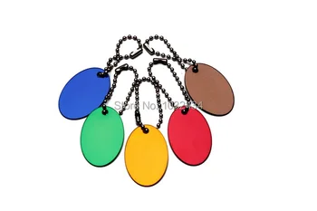 

500 pcs/lot Aluminum Oval Name Tag Customized Engraved Dog Cat Personalized Id Tag Collar Accessories