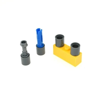 

30 pcs / lot Technical data Bricks / mechanical bricks 1x1 DIY connector brick block set Compatible with N & deg; 18654 mounts P