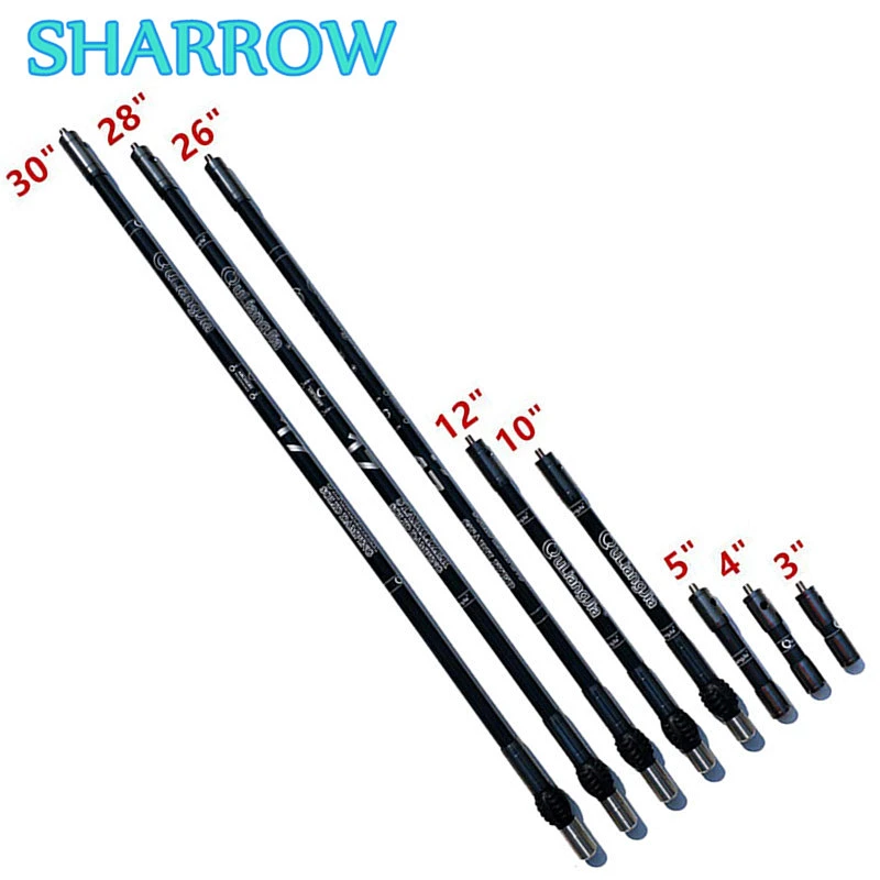 

1Pc Archery Carbon Stabilizer Bar Bow Balance Rod Short Side Extender Main Long Rod For Outdoor Shooting Archery Accessories