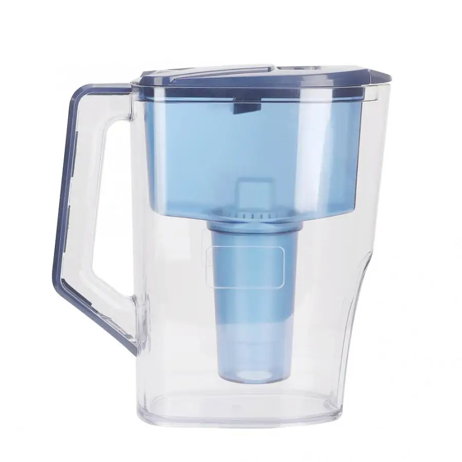 3 этап кувшин с фильтром для воды антиоксидантный очиститель Активированный уголь чайник Кухня кувшин для воды бутылка синий фиолетовый