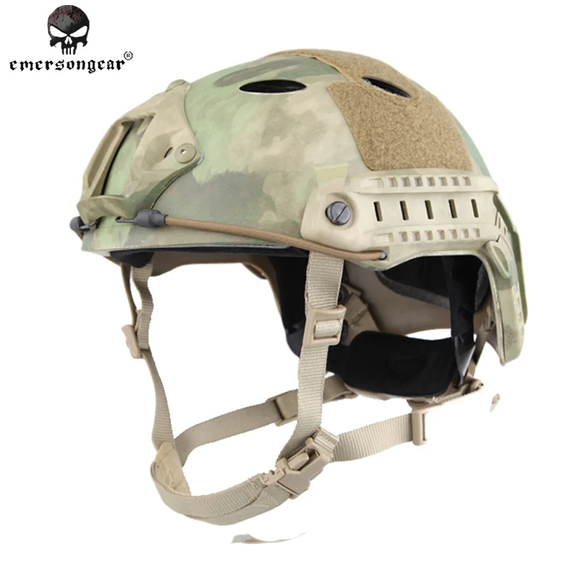 

Emersongear FAST Helmet  PJ TYPE Adjustable ABS Airsoft  Military Army Pararescue Jump Combat Gear ATFG EM5668G