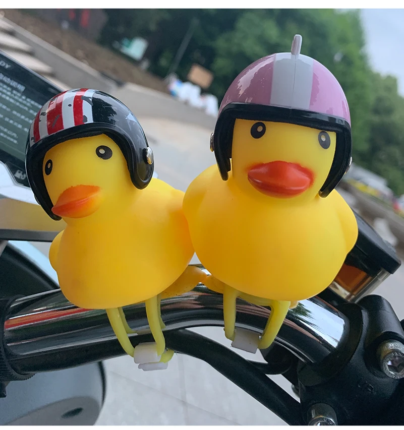 Запад Biking маленькая Желтая утка Велосипедный спорт колокол мини рожок для велосипеда сигнализации Прекрасный Малыш игрушечный велосипед свет для дороги MTB Предупреждение велосипедн