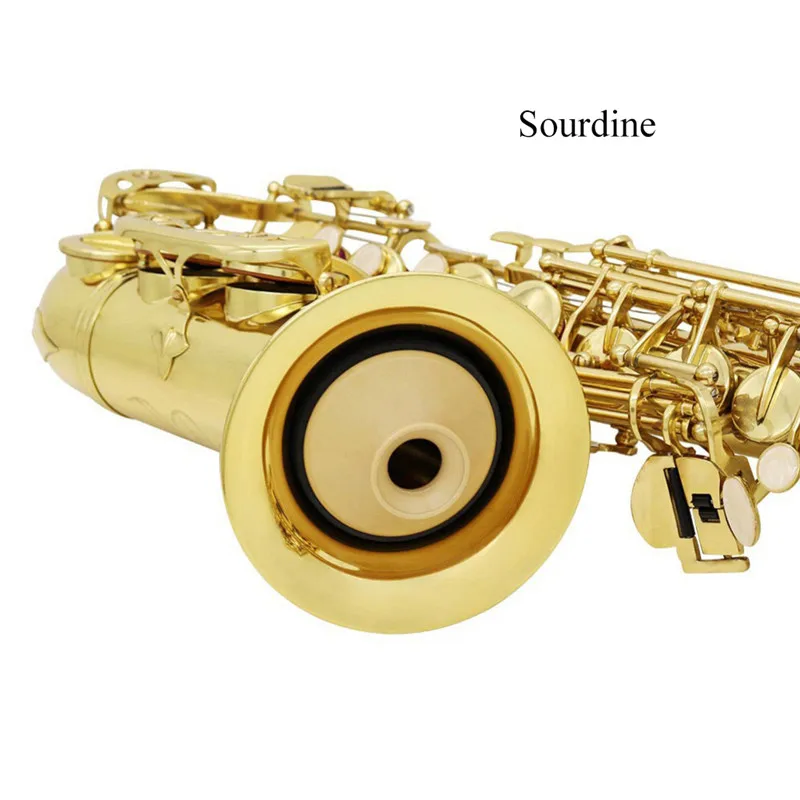 1Pc Saxophone Mute Silencer For Alto Saxophone Sax Woodwind Instruments