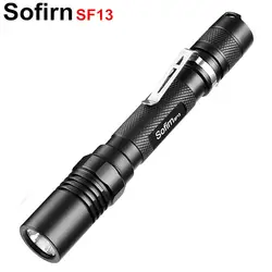 Sofirn SF13 новая версия светодио дный фонарик AA Cree XPG2 420lm EDC тактический фонарь Водонепроницаемый Портативный вспышки света лампы факел