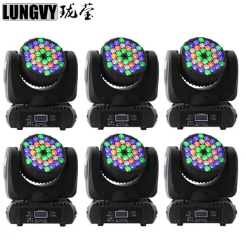 

Free shipping 6pcs/lot LED 36x3w Beam Moving Head RGB DMX Stage Light Effect Light Fixture For DJ Party Disco Nightclub Bar