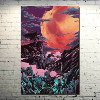 

Bloodborne Art Silk Fabric Poster Print 13x20 inch Game Picture For Living Room Decoration 001