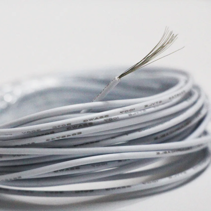 5 м Луженая Медь 22awg 24awg 26awg кабель 1007 электрический провод изолированный ПВХ 22 24 26