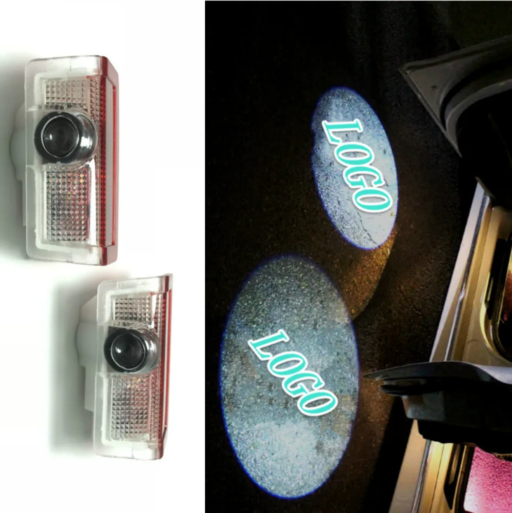 

JURUS 12V Led Courtesy Ghost Shadow Laser Projector Lamp Welcome Logo Car Door Light For Mercedes E A C ML Class w212 w166 w176