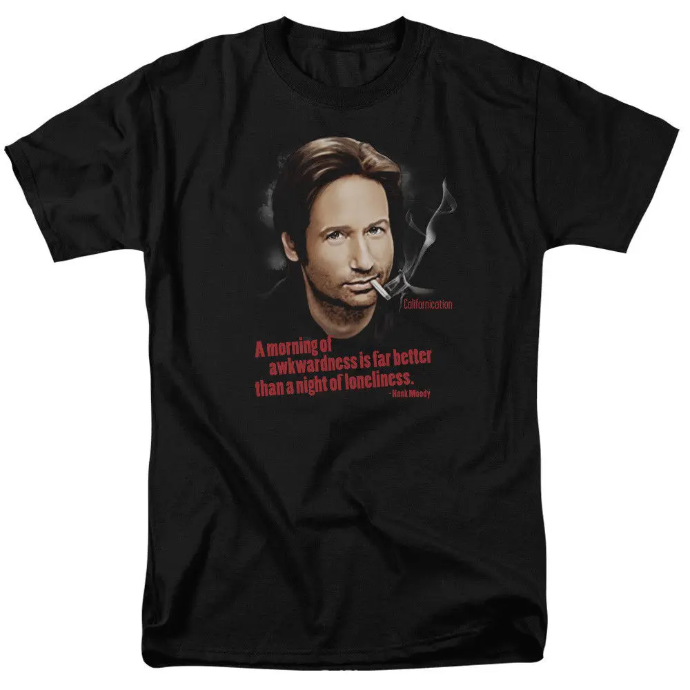 

Showtime Californication Morning Night Licensed Adult T Shirt Cool Casual pride t shirt men Unisex New Fashion tshirt free