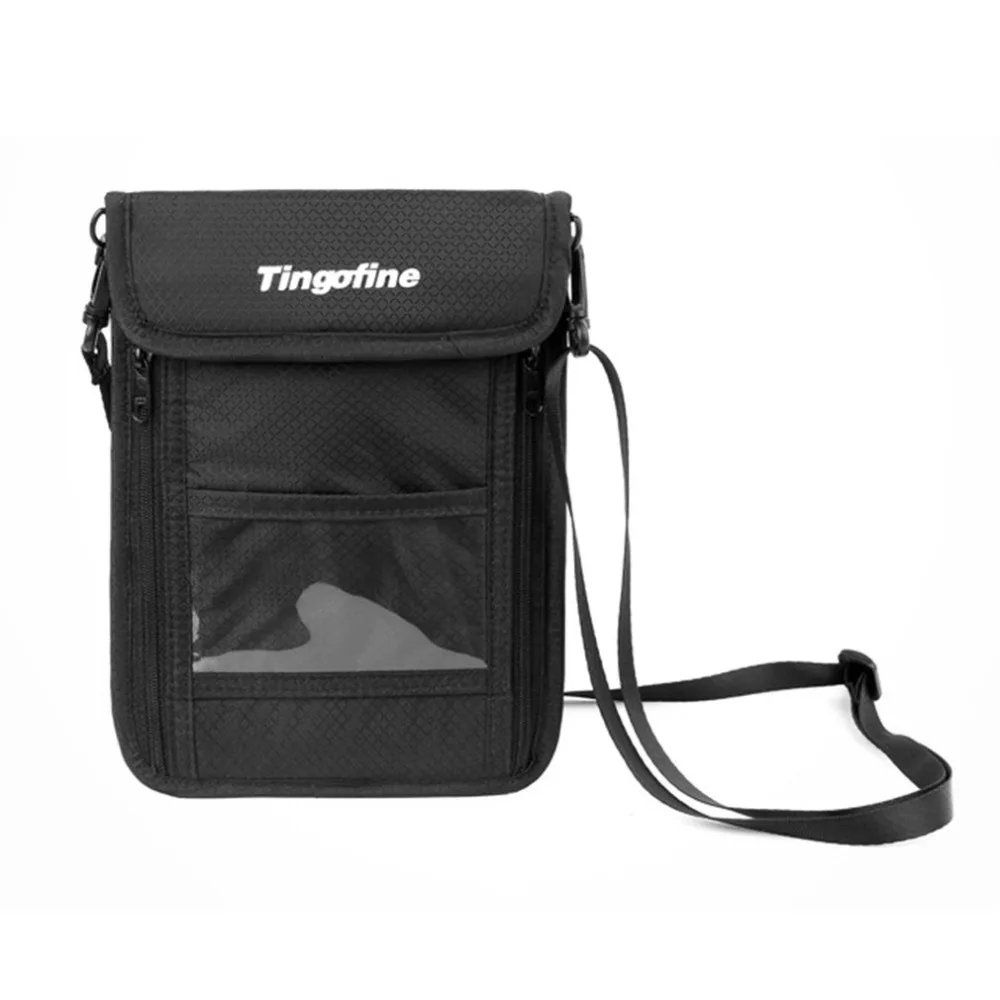 

Outdoor RFID Anti-theft Security Wallet Neck Pouch Travel Strap Shoulder Bag Cellphone Passport Zipper Bag Card Holder