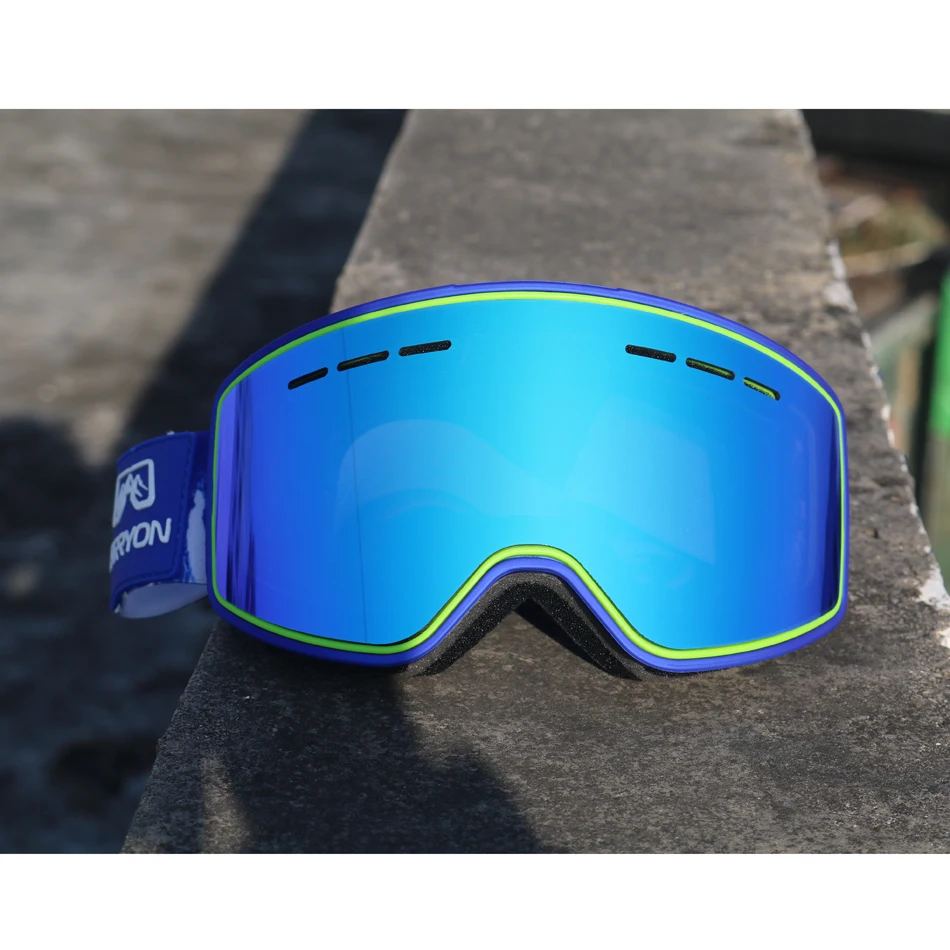 Ski Goggles Double lens UV400 Anti Fog Ski Mask Glasses Women Men