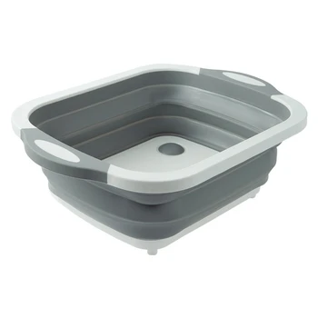 

Plastic Wash Vegetable Fruit Basket Portable Camping Fishing Kitchen Bath Cleaning Tools Outdoor Accessories