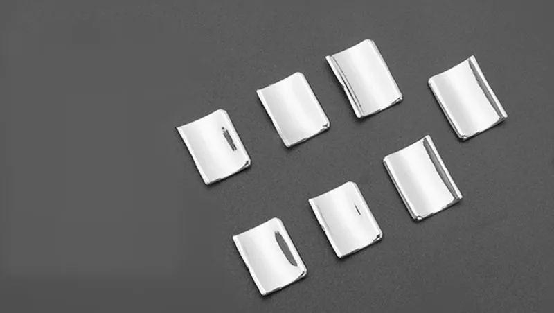 Chrome Interior Door Window Glass Lift Button Cover Trim Sequin ABS Styling Car Accessories Sticker For Lexus NX300h 200t 200 (6)
