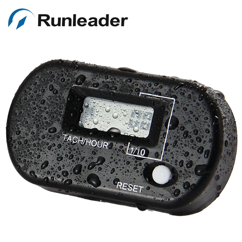 RL-HM025R Digital Resettable LCD Tachometer Hour Meter for mower motocross snowmobile ATV brush sod cutters transfer pump | Автомобили и