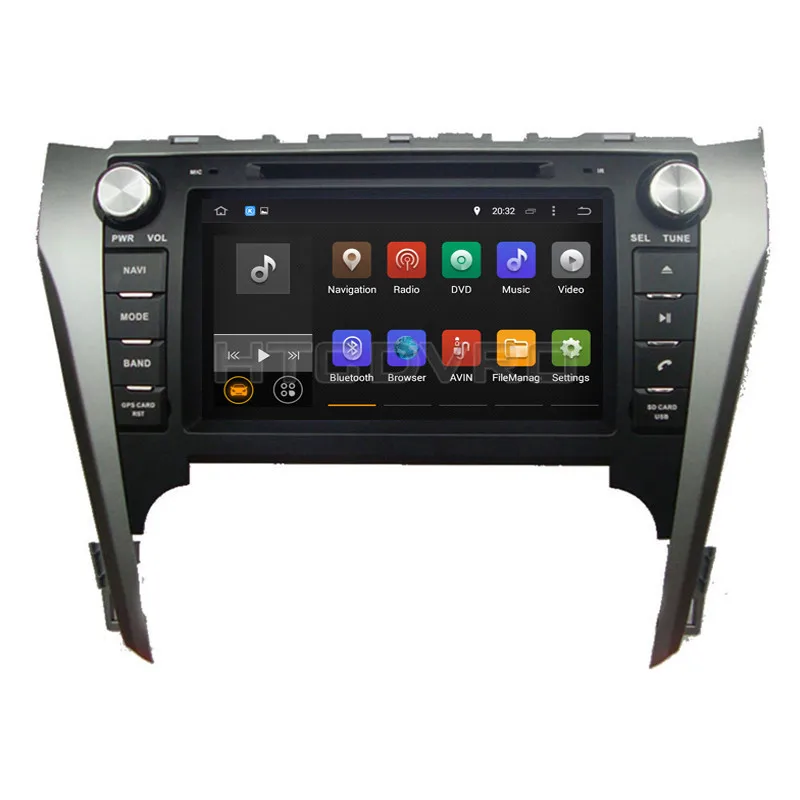 Top YMODVHT 8inch 4G Octa Core Android 9.0 7.1 Car DVD Player for Toyota Camry 2012 2013 2014 GPS Auto RDS Radio Audio Video Stereo 12