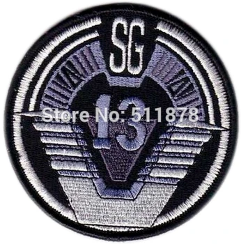 

Stargate SG-13 Unit Battle Dress Uniform Patch shoulder Movie TV Series Cosplay Costume Embroidered Emblem iron on patch badge
