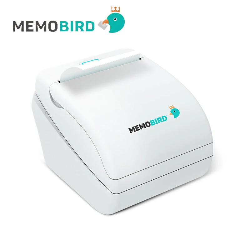 Memobird g1 جديد البسيطة الطابعة طابعة الباركود طابعة اتصال الهاتف اللاسلكي wifi + 1 لفة ورق