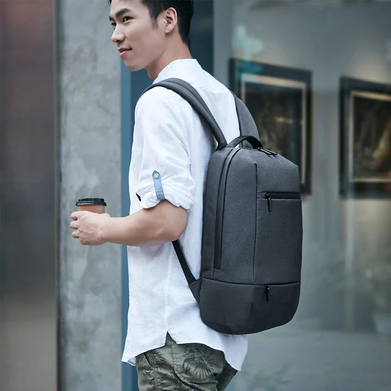 Xiaomi 90fun городской рюкзак уровень 4 водоотталкивающий легкий удобный портативный хранения двухцветная шифрование Дракон пряжа