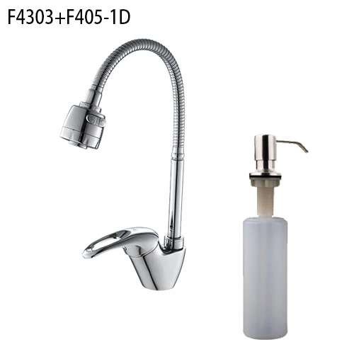 pantry cabinet Frap 1set Brass Kitchen sink faucet Mixer Cold and Hot Tap Single Hole Water Tap mixer kitchen mixer torneira cozinha F4303 deep kitchen sinks Kitchen Fixtures