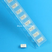 10 шт. в наборе SOC SMD SMT жидкость Slow Blow 1206 4A T4 Amp с алюминиевой крышкой, 63В предохранитель