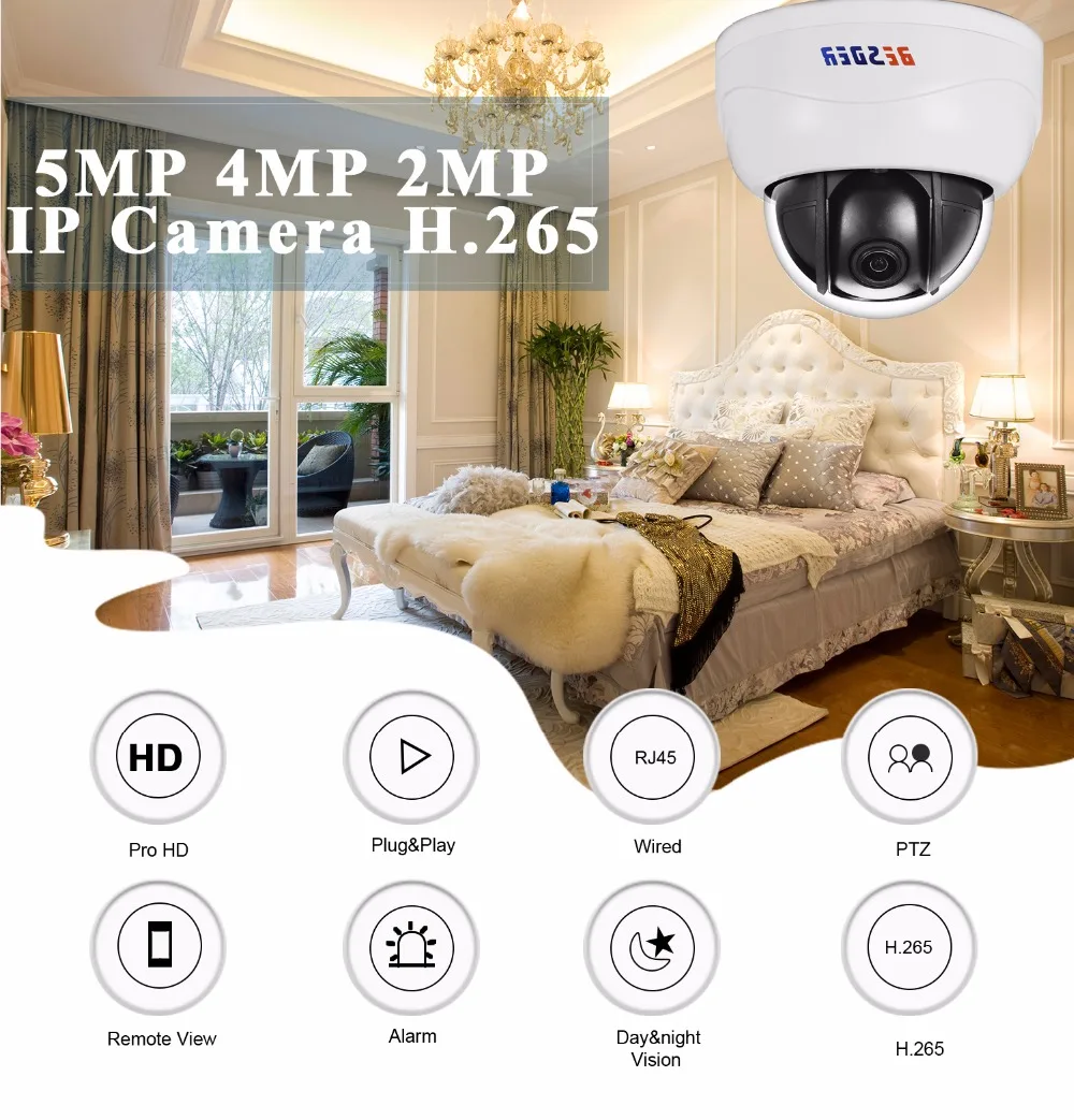 Besder 2MP 4MP 5MP PTZ Ip CCTV камера безопасности DC 12V POE48V мини панорамирование/наклон/зум 4X оптический зум скорость купольная камера слежения PTZ с поддержкой протокола ONVIF