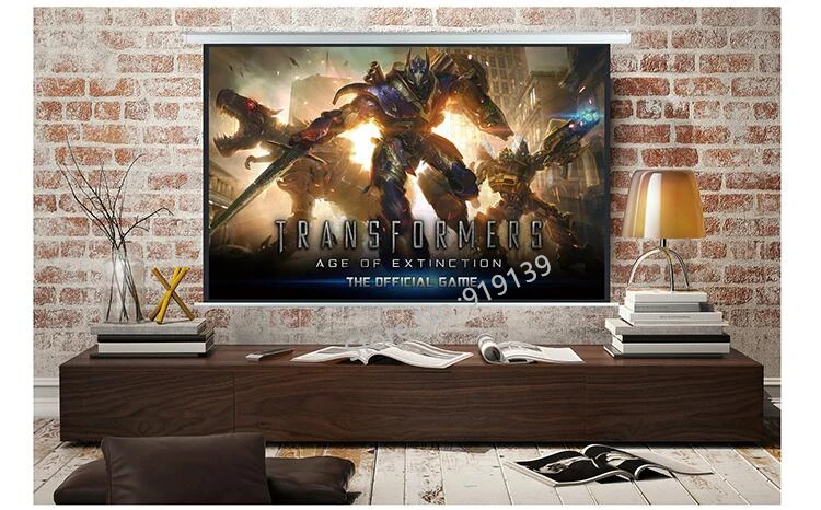 133 Inch 16 to 9 motorized screen pic 20