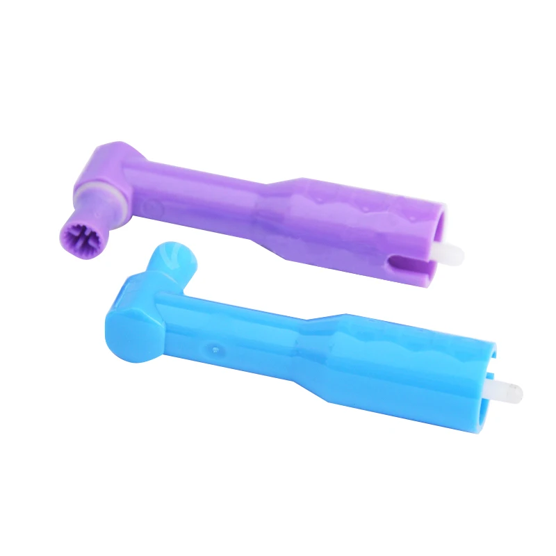 

100 PCS 1 Box Latex Free Disposable Polishing Prophy Angles with Firm Cup Latex Free Dental Polishing Prophy Angle