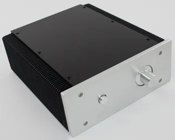 

D-017 CNC All Aluminum Chassis Case Box Cabinet for DIY Audio Power Amplifier 262mm*223mm*92mm 262*223*92mm