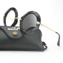 Mincl/ новая Круглая Большая Ретро оправа тренд солнце фотохромные брендовые дизайнерские женские очки для чтения с коробкой FML