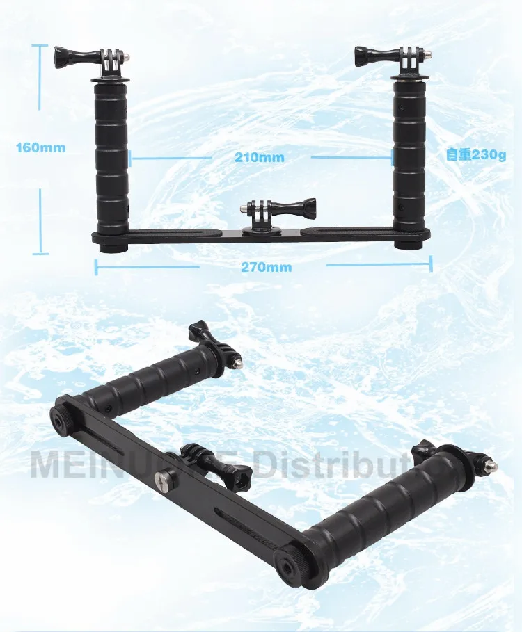 يده مقبض قبضة اليد تزوير تحت الماء الغوص الغوص صينية جبل/أدى ضوء ل gopro الكاميرا sjcam الذكي يده مقبض قبضة اليد تزوير تحت الماء الغوص الغوص صينية جبل/أدى ضوء ل gopro الكاميرا sjcam الذكي