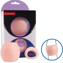 Silicone Male Penis Ring,Cock Ring Delay Ejaculation Sex Toys For Men 1 set Penis Sleeve Adult Sex Erotic Toys Foreskin Rings