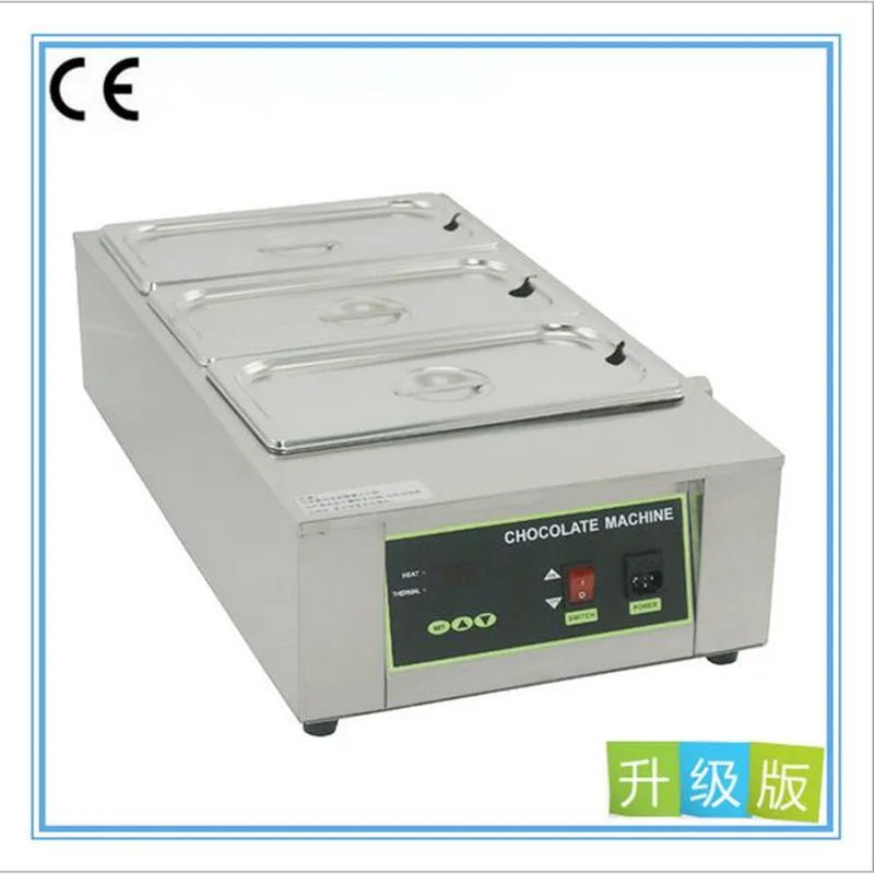 110V 220V водонагреватель коммерческий 304 нержавеющая сталь для плавления шоколада