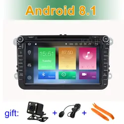 Android 8,1 автомобильный DVD Радио Стерео gps для VW Passat CC Golf 5 6 T5 EOS B5 B6 B7 Jetta Touran Tiguan Multivan