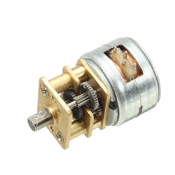 

5-12V 2 Phase 4 Wire Brushless Motor Gear Motor New