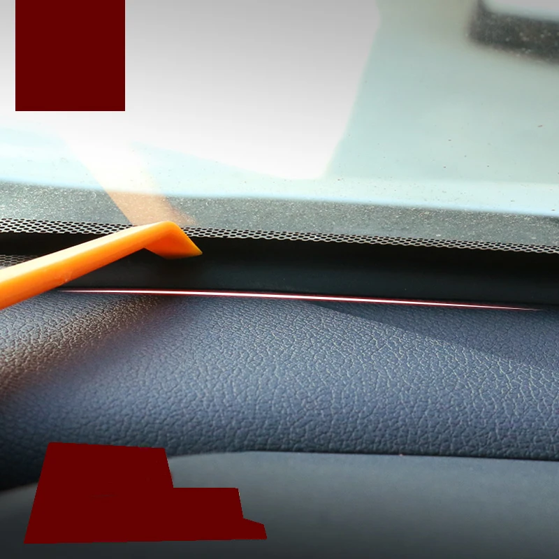 Lsrtw2017 Car Dashboard Front Window Gap Sound Insulation