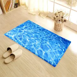 3D печатных Ванная комната пены памяти ковер комплект Нескользящая Ванна коврики ковер пед площадку большой Размеры двери, пол сиденье