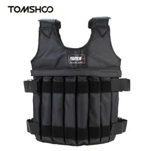 /20 50kg Регулируемая Вес жилет Для мужчин Фитнес Вес ed жилет тренировки жилет c утеплителем прочный песка спарринг протектор