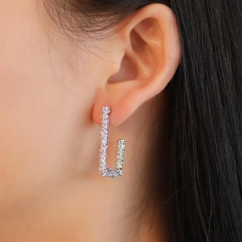 

Vintage Earrings for women gold color Geometric statement earrings 2019 metal earrings Hanging fashion jewelry trend E3099