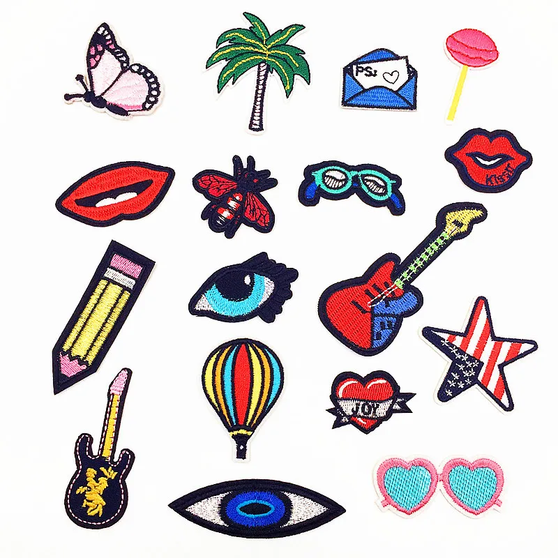 1 PC Cartoon Children Stickers for Clothes Decoration Patches for