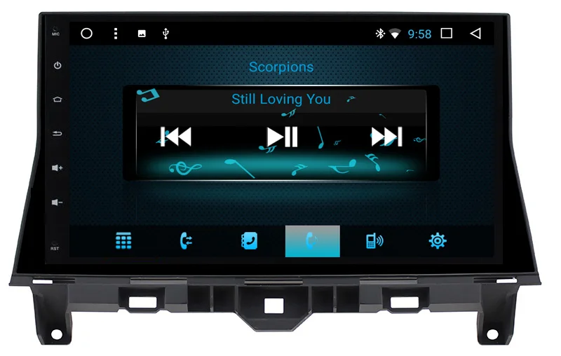 Cheap 10.1"Octa Core Android 8.1 Car GPS Navi For Honda Accord 8 2008-2012 with Radio BT AUX DVR WIFI Stereo Capacitive screen 2G+32GB 3