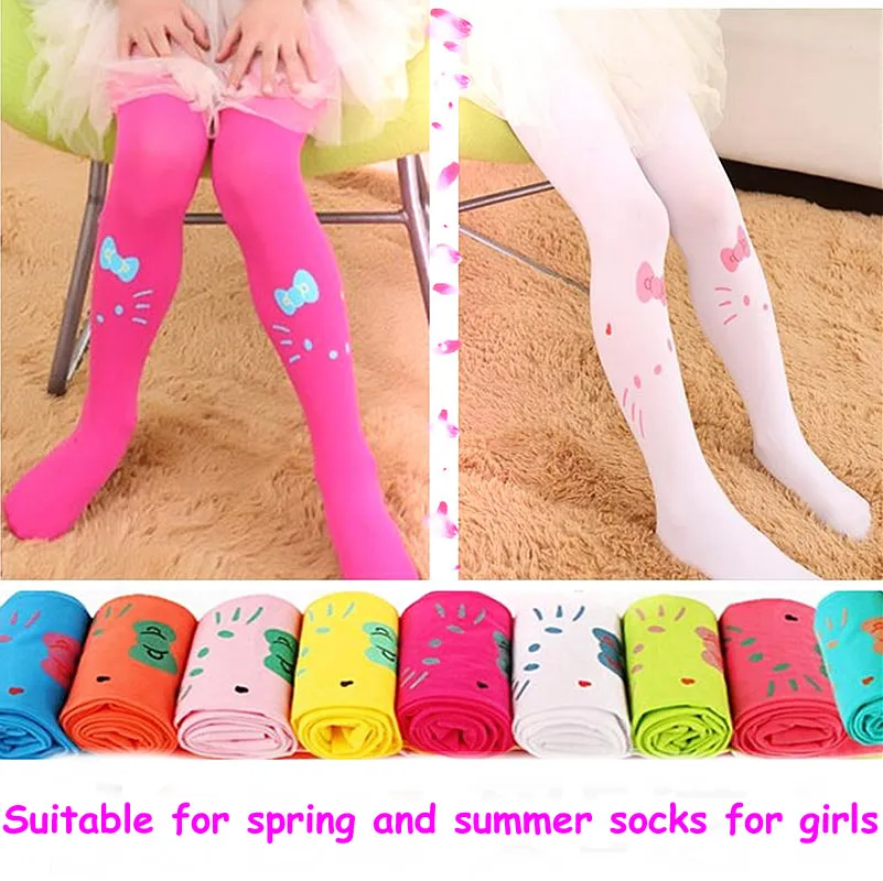 Baby Kids Girl Tights Soft Velvet Ballet Dancewear Long Tights