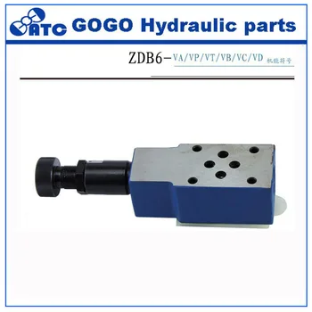

ZDB6/ZDB10 hydraulic pressure relief solenoid float check valve ZDB6VA ZDB6VP ZDB6VB
