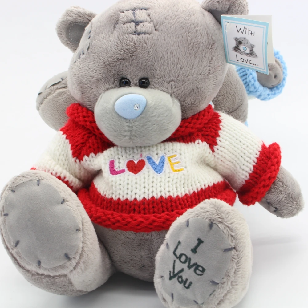 10 дюймов 2 стиля Tatty Teddy bear Story плюшевые игрушки куклы me to you медведи День Святого Валентина подарок для малышей и детей