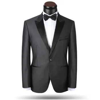 

New Sale Flat Terno Costume Homme New Arrival Tuxedo Suits Fashion Brand Men's Wedding Designer Formal Dress (jacket+pants)